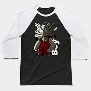 Skull Boy Baseball T-Shirt